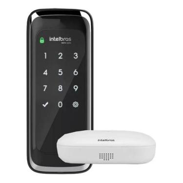 Imagem de Kit Fechadura Digital Intelbras Mfr1001 Com Mca1001