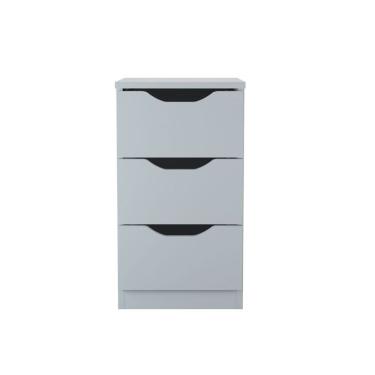 Imagem de Gaveteiro com 3 Gavetas Cor. Plástica - UV - Branco