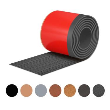 Imagem de Guarnição de moldagem de parede ROUIXSEN Grey Walnut 7,62 cm x 12,19 m