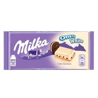 Imagem de Chocolate Branco Oreo Milka 100g