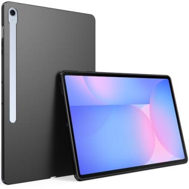 Imagem de Puxicu Capa para Samsung Galaxy Tab S10 FE 10,9 polegadas modelo 2025, design fino, capa protetora de TPU macio de borracha TPU fosco para Galaxy Tab S10FE 5G 27.7 cm (modelo SM-X520/X526B/X528U