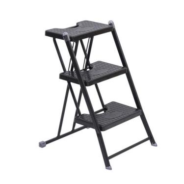 Imagem de Escada Dobrável Anodilar 3 Degraus - até 120kg