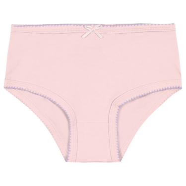 Imagem de Calcinha Em Cotton Infantil Menina Rosa Brandili