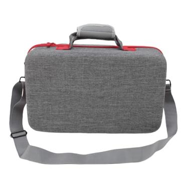 Imagem de GOWENIC Caixa de Transporte para PS 5 Pro, Saco de Viagem de Estojo de Concha Dura Com Cinta Elástica para Controlador, Fone de Ouvido, Cabo USB, Cabo de Alimentação e Outros Acessórios (Cinza)