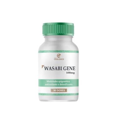 Imagem de Wasabi Gene 100Mg 90 Capsulas - Botica Erva Doce