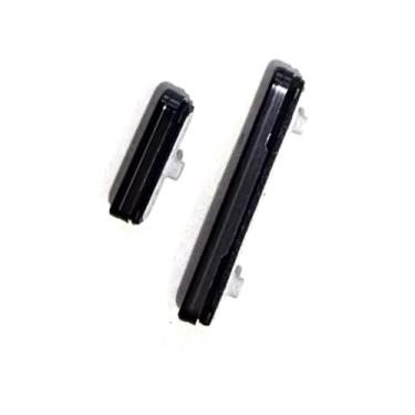 Imagem de Botão lateral Sidekeys Power On Off Volume Up Down Key Mute para Samsung Galaxy s22 s901 s22+ Plus s906 Substituição (preto)