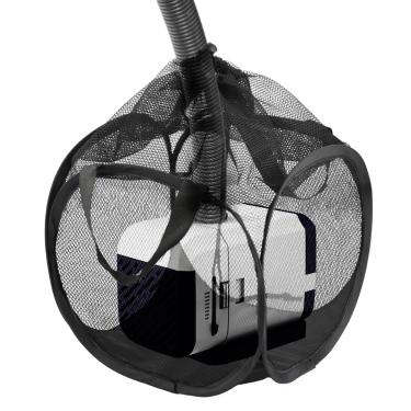 Imagem de Rainmae Saco de filtro para bomba de lago, capa de caixa de barreira de bomba de água pop-up de fio de aço inoxidável de 30 cm, cesta de mídia de malha resistente antientupimento para filtros de