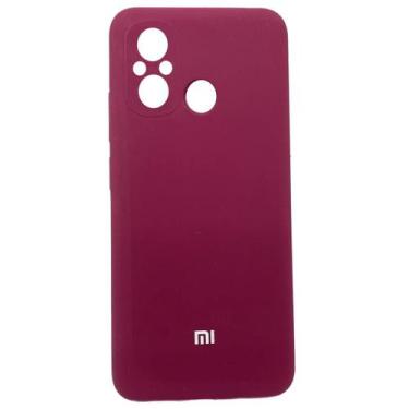 Imagem de Capa Case Silicone Aveludada Veludo Para Xiaomi Redmi Rm 11A - Tesla S