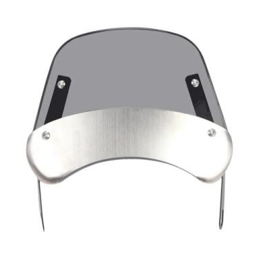Imagem de Pára-brisa defletor de vento para farol de motocicleta universal para 
