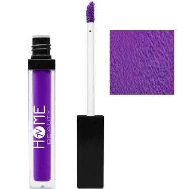 Imagem de Batom 7V HOME BEAUTY Purple Matte Liquid 5mL 744