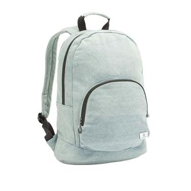 Imagem de Volcom Mochila de lona para pátio escolar, azul acinzentado, Cinza azul