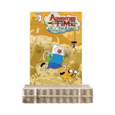Imagem de Pôster De Anime Adventure Time Adesivo Impermeável Para Decoração De P