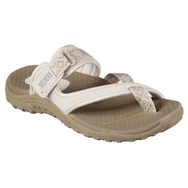 Imagem de Skechers Sandálias femininas Reggae-Trailway, Natural, 38