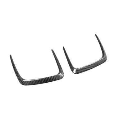 Imagem de Compatível com BMW M3 M4 G80 G82 AX Estilo Fibra de Carbono Seco Saias Laterais Grade Dianteira Lip Difusor Traseiro Kits de Carroceria Peças Automotivas(Cover air knife)