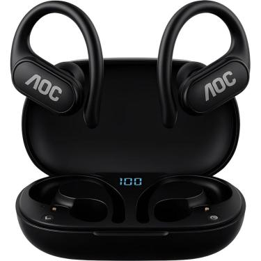 Imagem de Fone de ouvido Earbuds Clip V5.4 - Preto - AOC