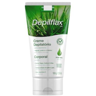 Imagem de Creme Depilatório Depil Corporal Pernas Braço Axila e Virilha Aloe Vera 100g