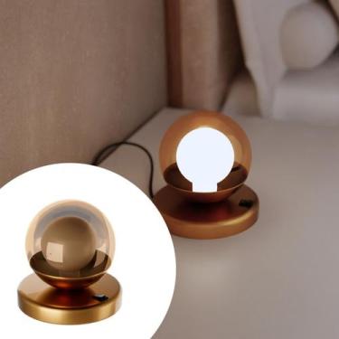 Imagem de Arandela luminária de Mesa Moderno Dama com Interruptor e com Lâmpada 