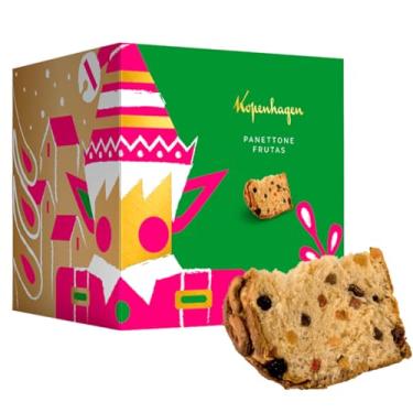 Imagem de Panettone Kopenhagen de Frutas Cristalizadas 500g – Sabor Tradicional e Textura Macia, Ideal para Presentear no Natal Premium