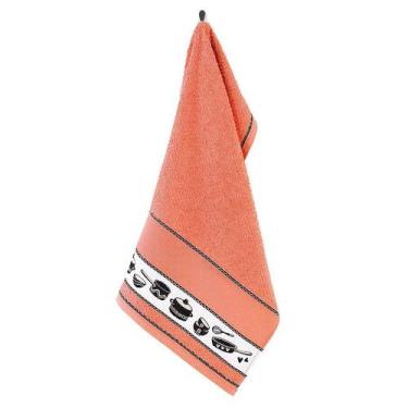 Imagem de Pano de Copa Felpudo Jacquard para Bordar Picnic 45x70cm - Ideal para 