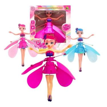 Imagem de Fada Starfly Voadora Com Sensor de Movimento e Luz Art Brink