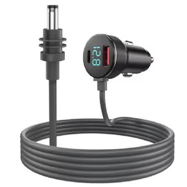 Imagem de Cabo de Carregamento Veicular 12v/24v  3x1 para Antena Starlink Mini - 5 Metros