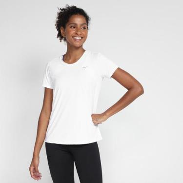 Imagem de Camiseta Mizuno Pro UV Feminina, Branco, M