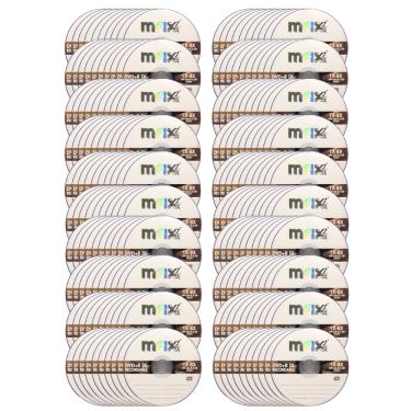 Imagem de Caixa 200 Unidade mídia DVD+R Dual Layer 8.5GB 1X-8X 50231-4 no estojo slim