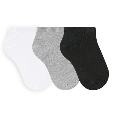 Imagem de Kit 3 Pares de Meias Selene Sapatilha Infantil