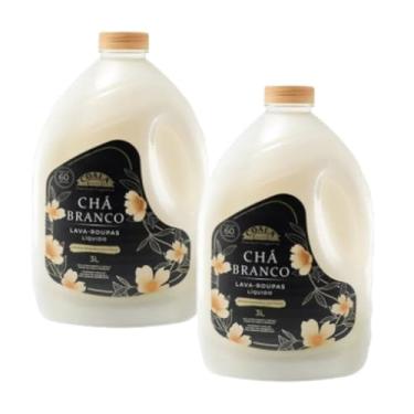 Imagem de Kit 2 Amaciante Para Roupas Coala 3L Chá Branco Orquíde Negra Perfume Intenso Duradouro Sofisticado Brancas Coloridas Pretas (3 Litros, Chá Branco)