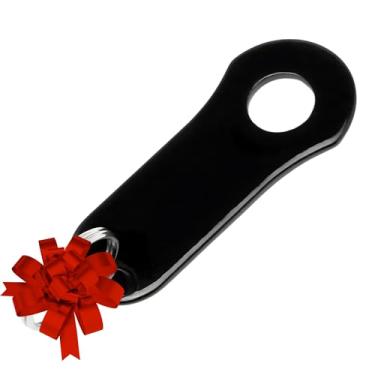 Imagem de Guardian Bell Gancho de sino preto universal para motocicletas | Construção de aço com revestimento em pó preto | Feito nos EUA