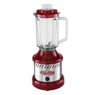 Imagem de Liquidificador Alta Rotação Bermar 1,75 Litros Vinho Copo Policarbonato BM-145 220V