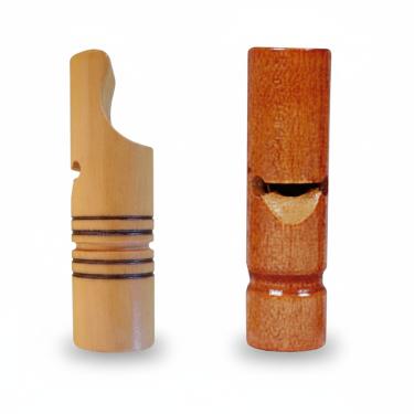 Imagem de Apito Inhambu Açu Modelo 05 + Apito Perdiz Modelo 27