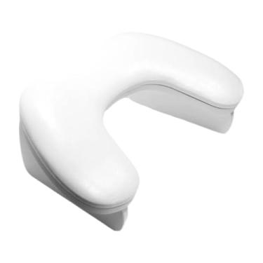 Imagem de Kokiya Apoio de braço para unhas de manicure, descanso para mãos, almofada, faça você mesmo, base prática antiderrapante, itens essenciais s para, Branco