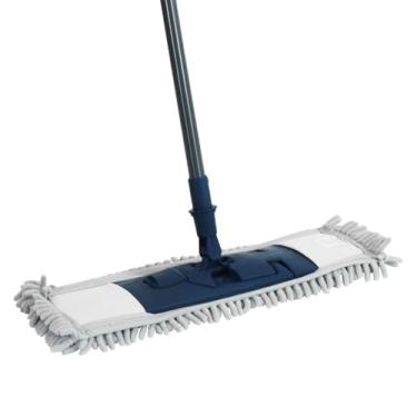 Imagem de Mop Multiuso com Microfibra e Cabo Extensível – Limpeza Rápida e Sem Esforço