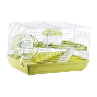 Imagem de Ｂｅｓｇａ Habitat Grande Gaiola de Hamster Portátil Hamster Enclosure, Casa de Ventilação Gaiola de Pequeno Animal para Porquinhos da Índia Coelhos Ouriço, Verde