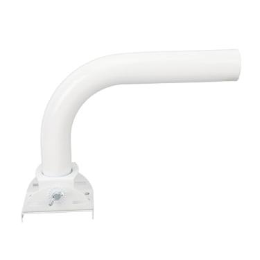 Imagem de CUOFYUNL Para Starlink Suporte Cilindro de Ângulo Reto Aço Inoxidável Ângulo À Prova de Montagem Ajustável para Telhado Parede Curta