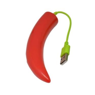 Imagem de Hub em forma de quatro estações para notebook, cabo curto de 8 cm, expansor USB portátil de plástico para mesa