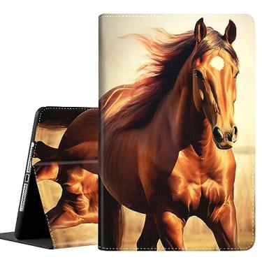 Imagem de Capa para iPad mini 6, para iPad mini 6º gene, capa protetora durável à prova de choque para iPad mini 2021 6ª geração 8,3 polegadas A2567 A2568 A2569, Wild Horse