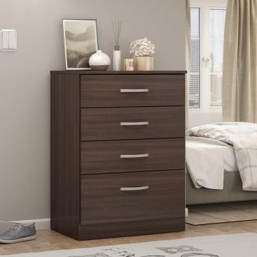 Imagem de Cômoda 4 Gavetas Astral Café Touch Demobile