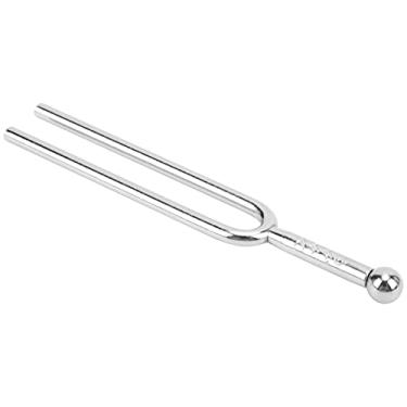 Imagem de Luqeeg Garfo de Ajuste de Aço Inoxidável de, Som Longo a 440 Hz, Conveniente para Violino de Guitarra, Acessório de Instrumento Musical Portátil, 1 Peça
