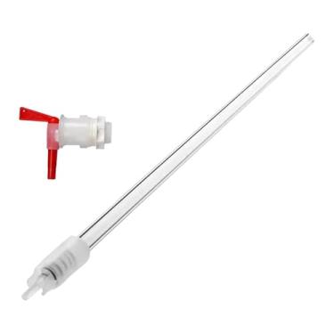 Imagem de DimyFew Enchedor de Garrafas, Equipamento para Cervejeiros Caseiros, Profissional, Transparente, 35 Cm, Haste de Enchimento, com Torneira