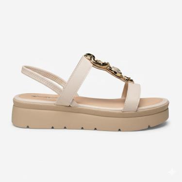 Imagem de Sandália Feminina Papete Plataforma Mississipi Casual J0214