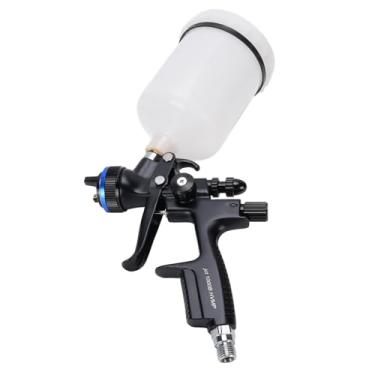 Imagem de Dpofirs Pulverizador Pneumático de Pintura Suave, Spray Uniforme para Paredes Interiores de Móveis, Copo de 600ml, Bico de 1.3mm, Liga de Alumínio + Aço Inoxidável