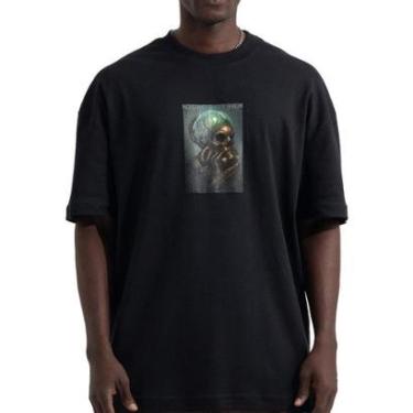 Imagem de Camiseta MCD Box Fit Mascara Oxigenio SM26 Masculina-Masculino