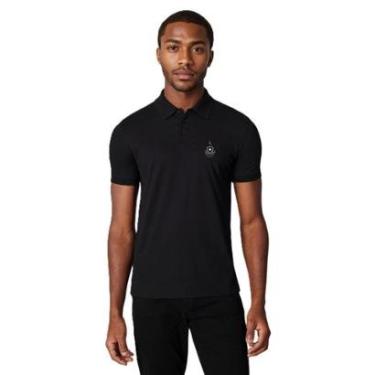 Imagem de Polo Botafogo Escudo Laurel Patch Reserva-Masculino