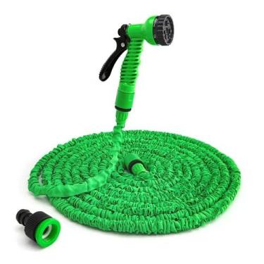 Imagem de Mangueira Expansível Mágica Não Torce Retrátil Flexível 30m Bico Com 7