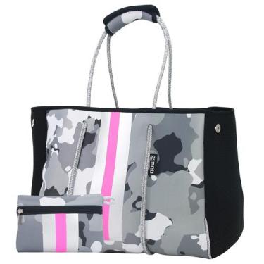 Imagem de Bolsa de Playa Tote QOGiR de Neopreno Multifuncion Camuflaje Grande