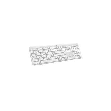 Imagem de Teclado sem fio Logitech Signature Slim K950 Com Conexão Bluetooth ou Receptor USB Logi Bolt Incluso e Layout US INTL, Branco - 920-012601