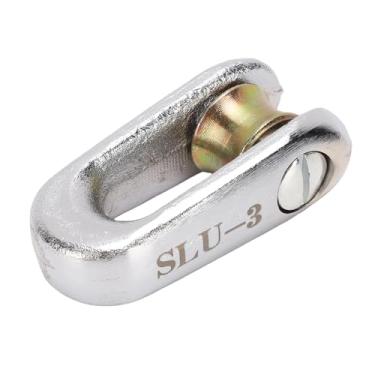 Imagem de FTVOGUE Ferramenta de Puxar Cabo 3T Conector Separatista de Rolamento de Fio Com Rolamento de Esferas Design Anti-torção Liga de Aço para Instalação de Fio Elétrico Subterrâneo