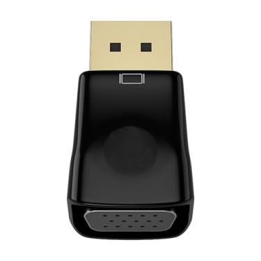 Imagem de Conversor para VGA,Conversor de Sinal Suave Universal Plug And Play HD Conector | Adaptador de sinal Acessórios eletrônicos Imagens nítidas para computadores TVs Laptops Projetores